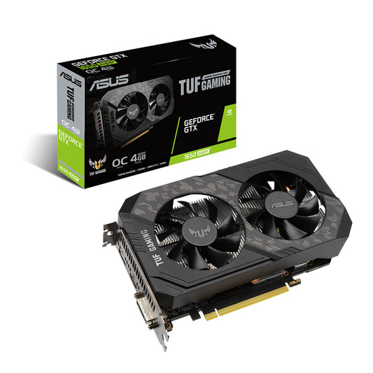 ASUS TUF Gaming GeForce GTX 1650 Super OC Edition GDDR6 4GB 128-Bit Graphics Card