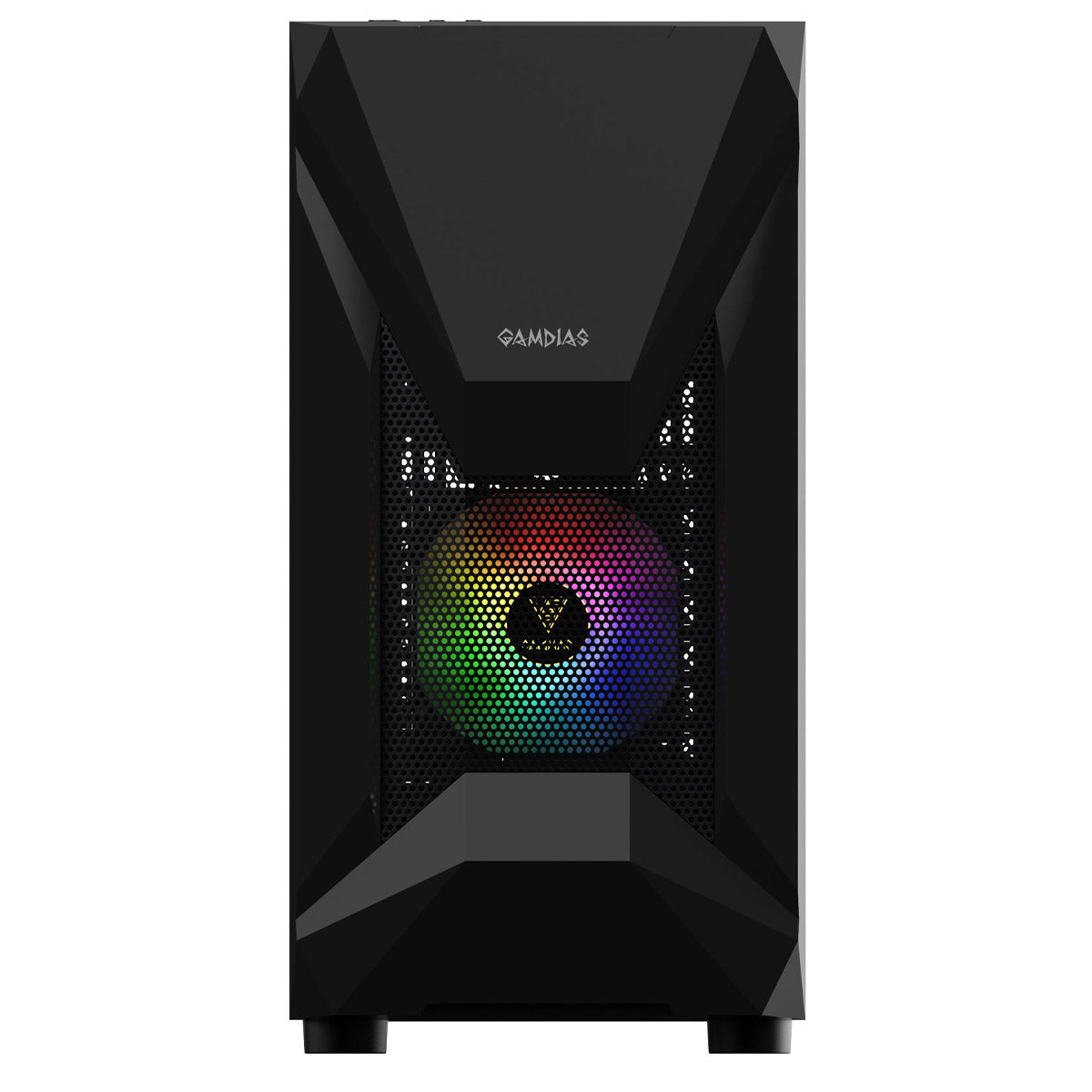 Gamdias ATHENA E1 Elite ATX Mid-Tower RGB Gaming Cabinet with 120mm ARGB Fan and Side Tempered Glass
