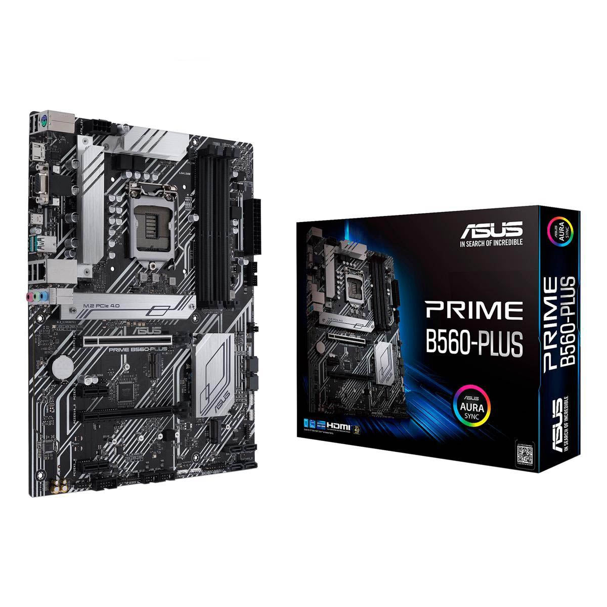 ASUS Prime B560-Plus ATX LGA 1200 Motherboard with Thunderbolt 4 and PCIe 4.0 Support
