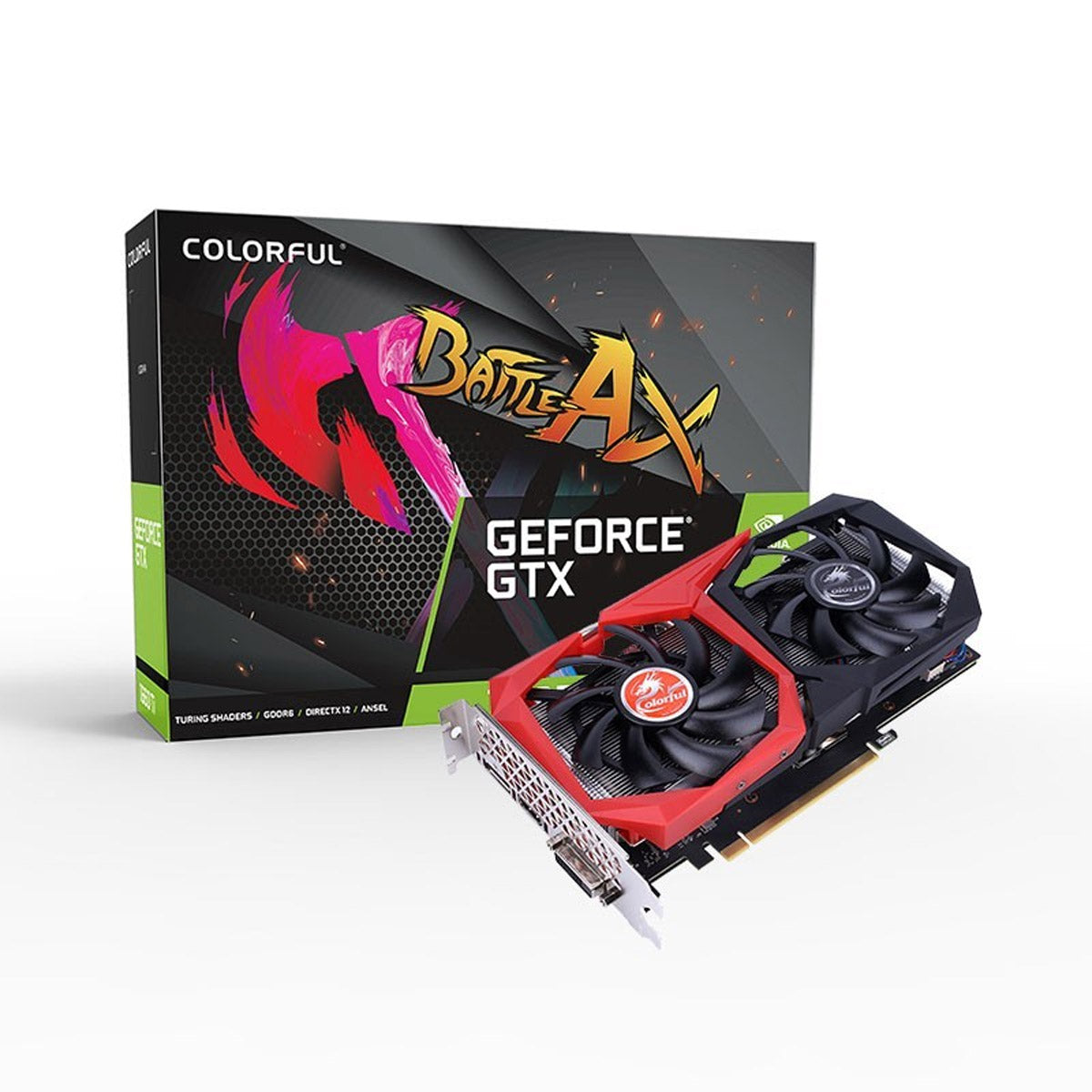 रंगीन GeForce GTX 1660 सुपर NB 6G-V 6GB GDDR6 192-बिट गेमिंग ग्राफ़िक्स कार्ड