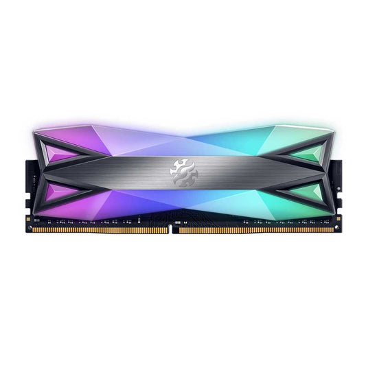 XPG Spectrix D60G RGB 16GB(2x 8GB) DDR4 RAM 3600MHz CL18 Desktop Gaming Memory