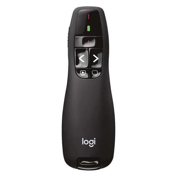 Logitech Wireless Presenter R400 with Presentation Remote Clicker and Laser Pointer