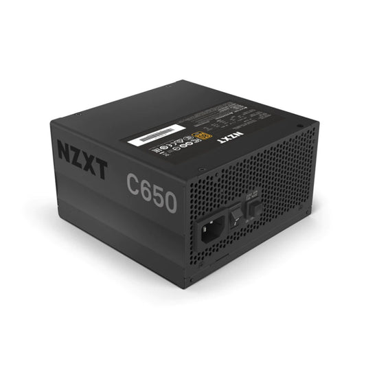 NZXT C650 PSU 80 Plus Gold 650 Watt Modular Gaming Power Supply Unit