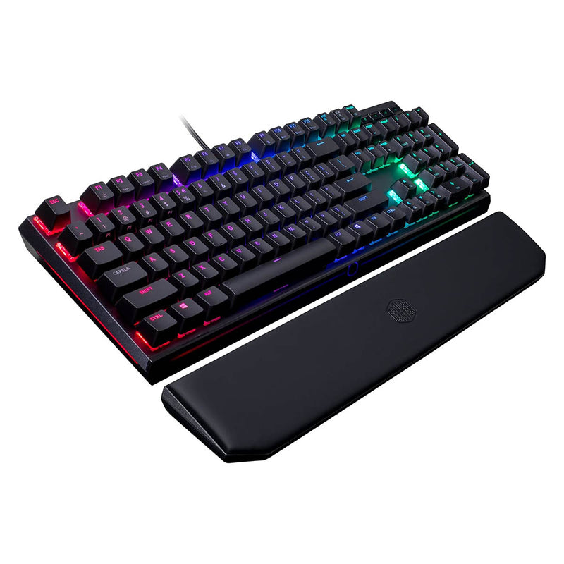 Cooler Master MasterKeys MK750 Cherry MX Brown RGB Mechanical Wired Gaming Keyboard with Detachable Wrist Rest