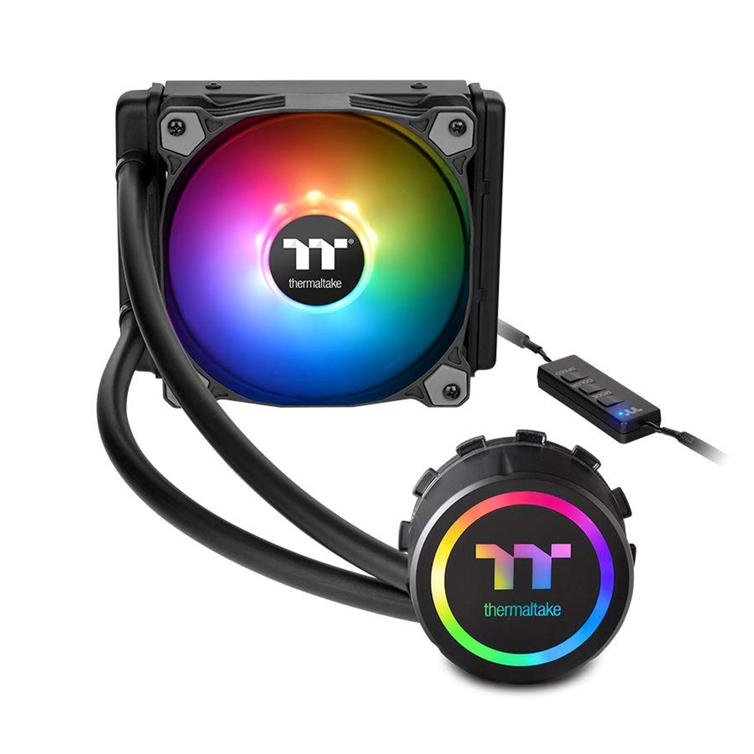 Thermaltake Water 3.0 ARGB Liquid Cooler with 120mm ARGB Fans and Smart Fan Controller