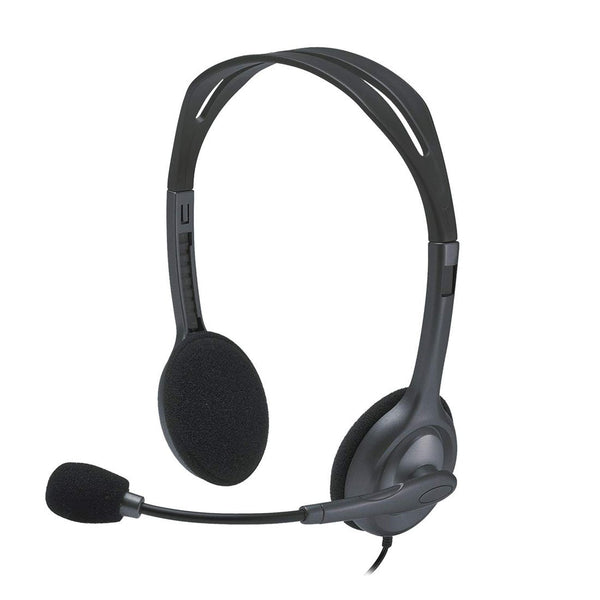 [RePacked] Logitech H111 Wired Stereo 3.5mm Headset with 180° Rotating Microphone