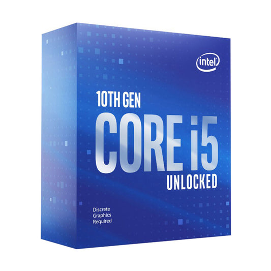 Intel Core 10th Gen i5-10600KF LGA1200 अनलॉक डेस्कटॉप प्रोसेसर 6 कोर 4.80GHz 12MB कैश तक 