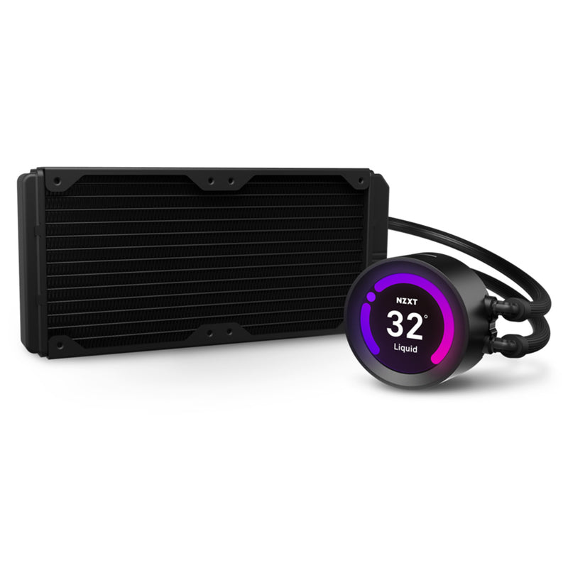 NZXT Kraken Z63 280mm AIO Liquid Cooler with LCD Display and AER P Radiator Fan