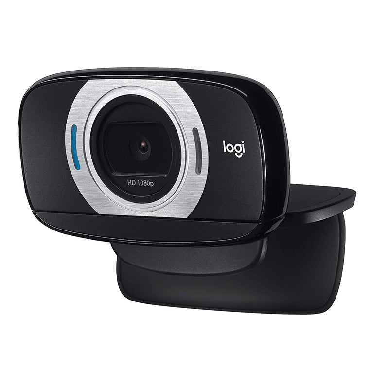 Logitech C615 Portable 1080P HD Webcam with Autofocus Built-in Mic and 360° Swivel Design