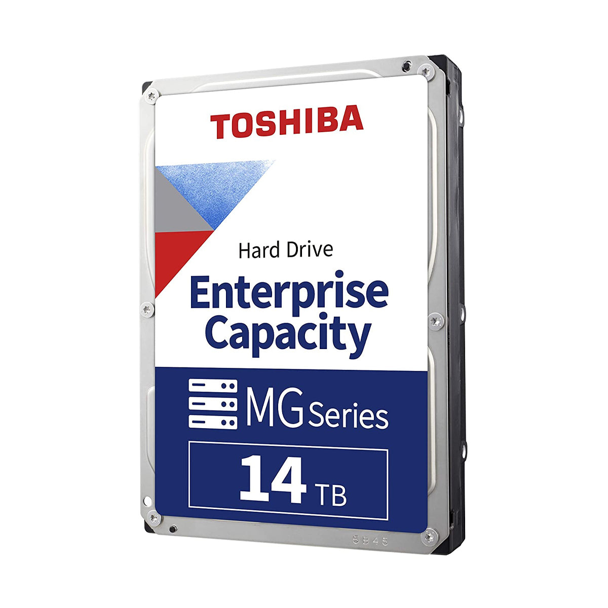 Toshiba 14TB एंटरप्राइज क्षमता 3.5 इंच SATA इंटरनल हार्ड ड्राइव 7200 rpm के साथ