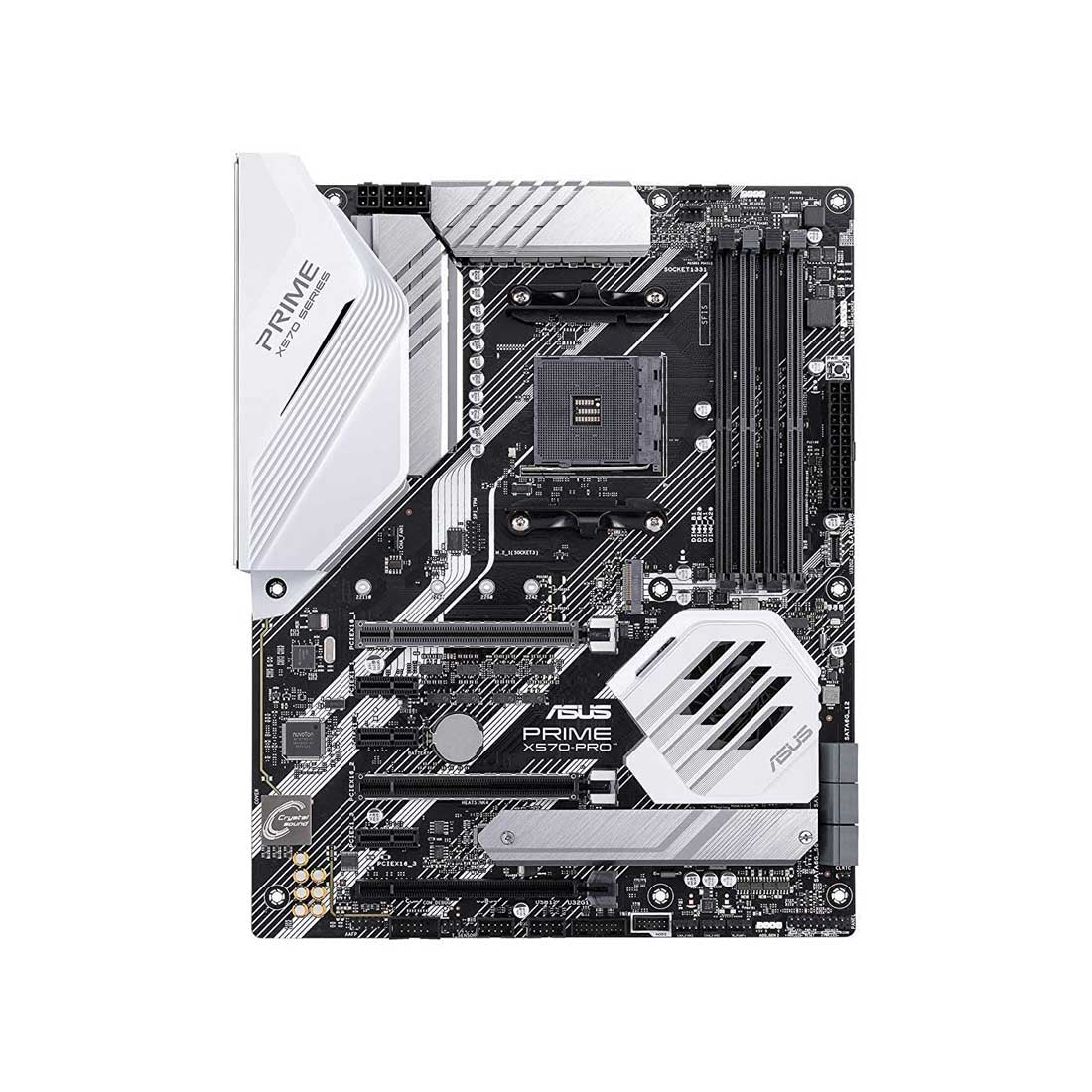 Asus Prime X570-PRO CSM AMD AM4 ATX मदरबोर्ड PCIe 4.0 डुअल M.2 और ऑरा सिंक के साथ