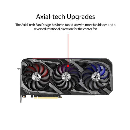 [रिपैक्ड] ASUS ROG STRIX NVIDIA GeForce RTX 3070 ग्राफिक्स कार्ड GDDR6 8GB 256-बिट DLSS AI रेंडरिंग के साथ