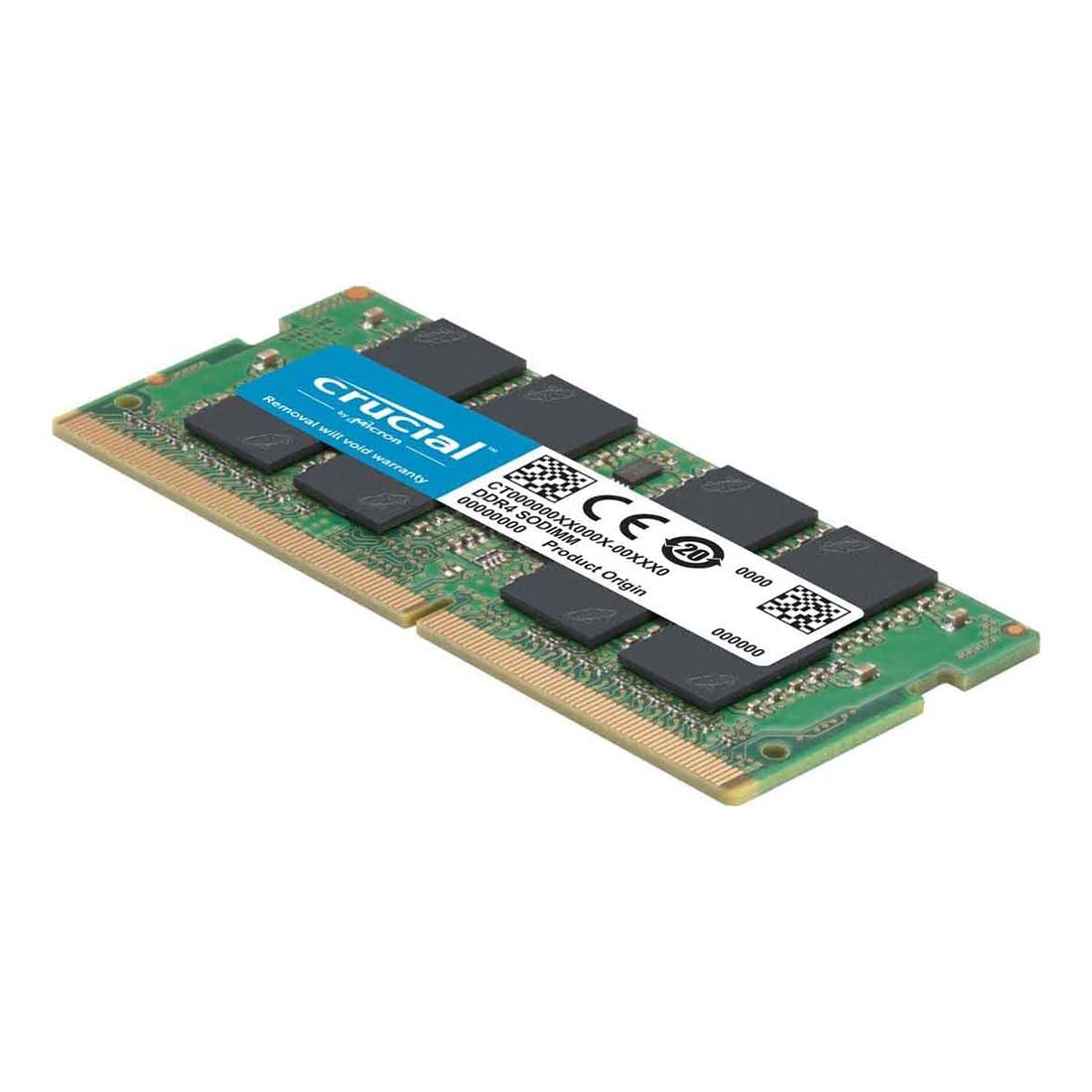 [पुन: पैक किया गया] महत्वपूर्ण 16GB DDR4 RAM 2666MHz CL19 SO-DIMM लैपटॉप मेमोरी 
