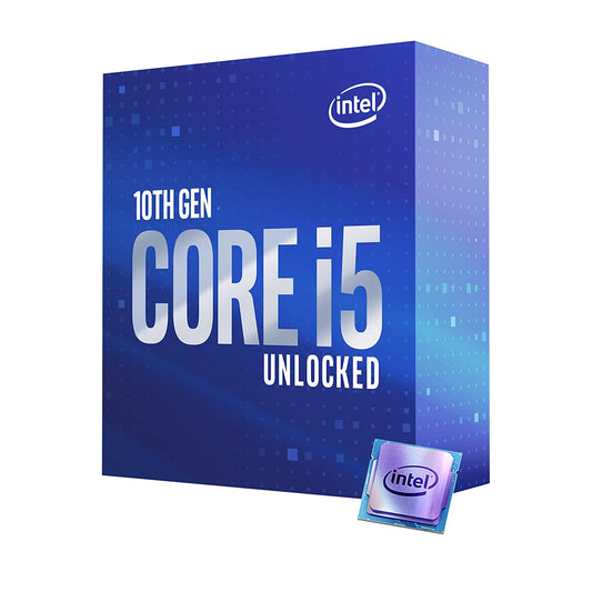Intel Core 10th Gen i5-10600K LGA1200 Unlocked Desktop Processor 6 Cores up to 4.80GHz 12MB Cache
