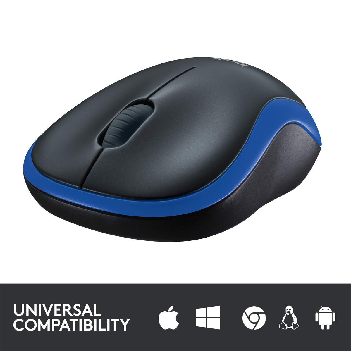 [RePacked] Logitech M185 Wireless Optical Mouse with 2.4 Ghz Technology and 12 Month Battery Life
