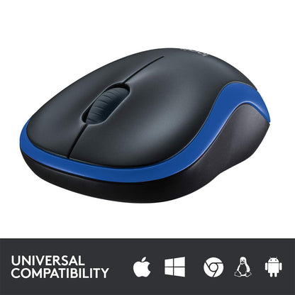 [RePacked] Logitech M185 Wireless Optical Mouse with 2.4 Ghz Technology and 12 Month Battery Life
