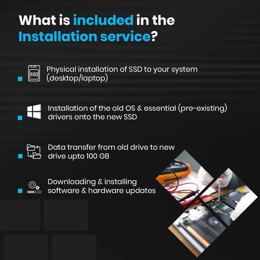 SSD Installation Service for Laptop & Desktop - Bengaluru