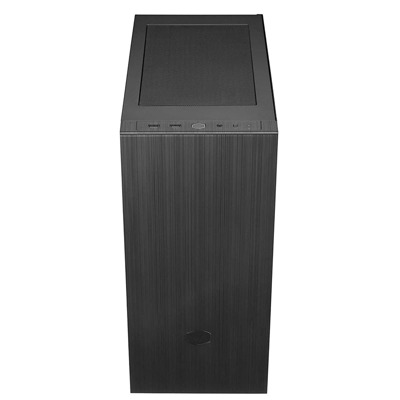 Cooler Master MasterBox MB600L V2 Mid-Tower Cabinet with Steel Side Panel and 120mm Rear Fan