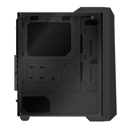 Gamdias APOLLO M1 Mid Tower PC Case Cabinet with Dual 200mm ARGB Pre-Installed Fans and Dust Filter
