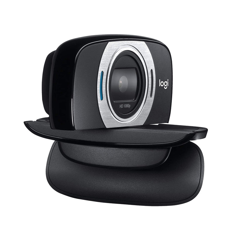 Logitech C615 Portable 1080P HD Webcam with Autofocus Built-in Mic and 360° Swivel Design