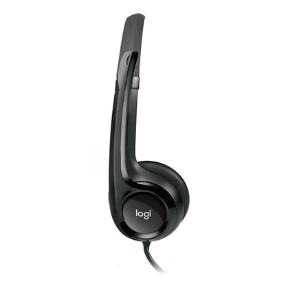 Logitech H390 USB Wired Headphone with Noise Cancelling and Rotatable Mic