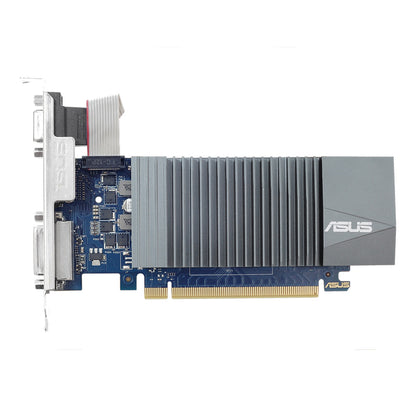 [पुन: पैक किया गया] ASUS GeForce GT710 2GB GDDR5 64-बिट ग्राफिक्स कार्ड 0db लो प्रोफाइल के साथ