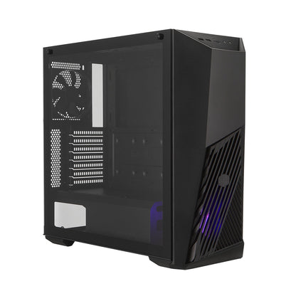 Cooler Master K501L RGB V2 Mid Tower Gaming Case with Pre-Installed RGB Fan PSU Shroud and Tempered Glass Side Panel