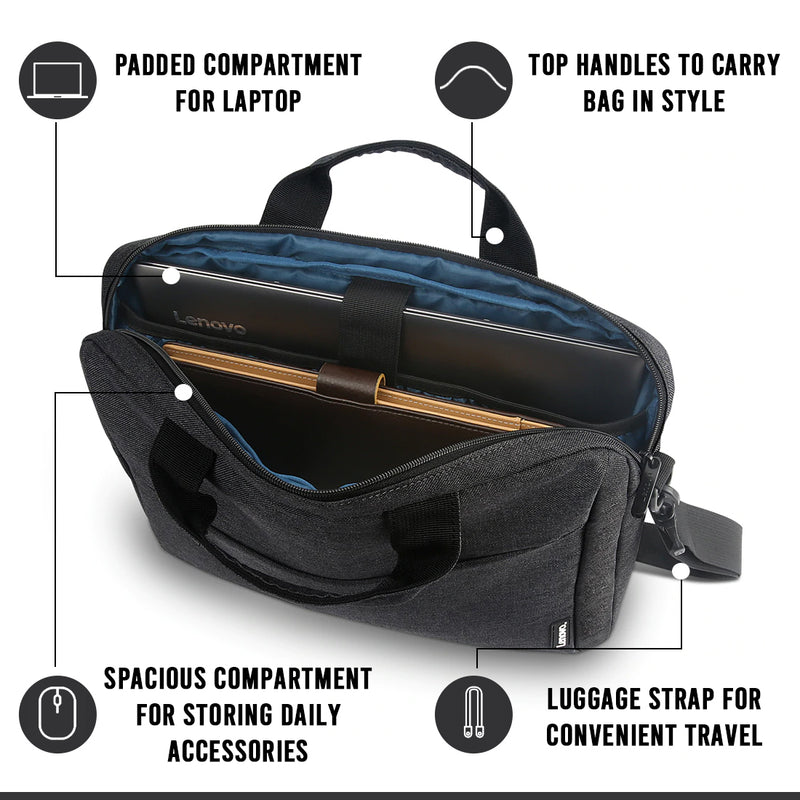 Lenovo Casual Toploader Bag T210 for 15.6-inch Laptops