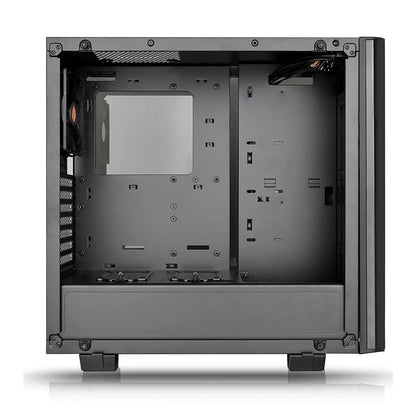Thermaltake View 21 ATX Mid Tower Cabinet Tempered Glass Edition with One Pre-Installed 120mm Fan