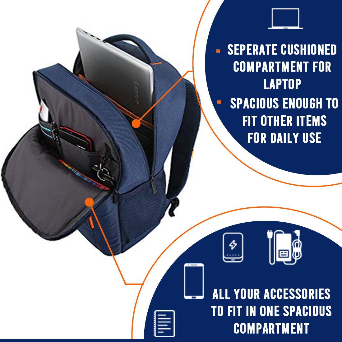 Lenovo Everyday Backpack B515 for 15.6-inch Laptops online at low price in India from TPS Technologies – tpstech.in Lenovo Everyday Backpack B515 for 15.6-inch Laptops online at low price in India from TPS Technologies – tpstech.in