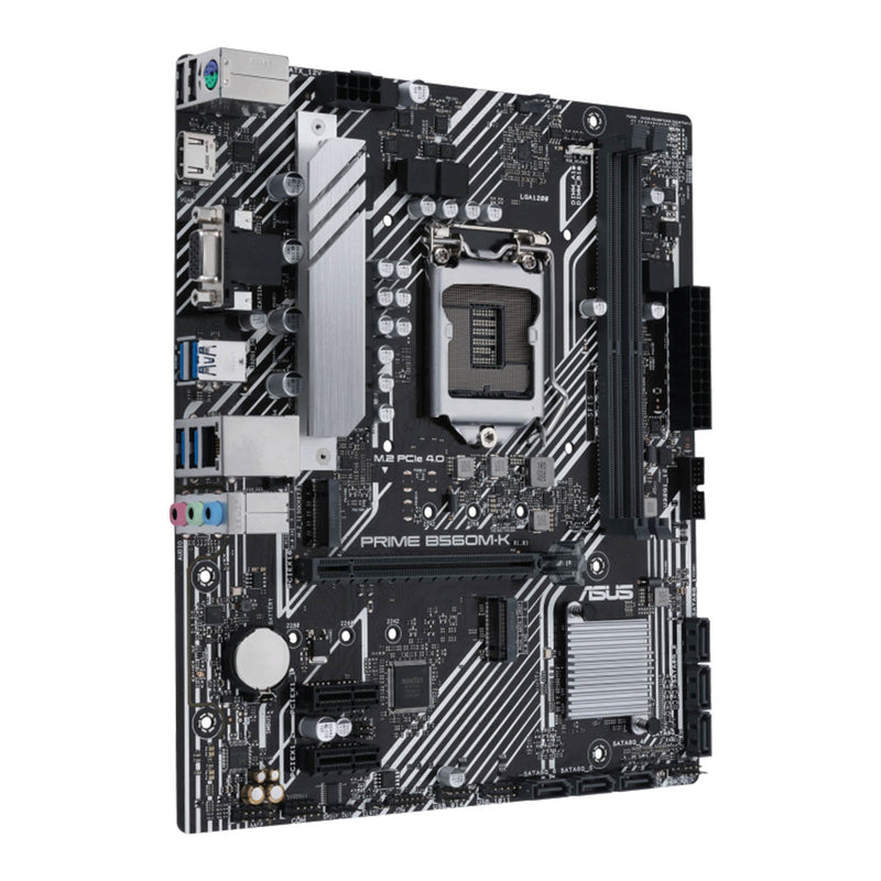 ASUS Prime B560M-K mATX LGA 1200 Motherboard with PCIe 4.0 and Dual M.2