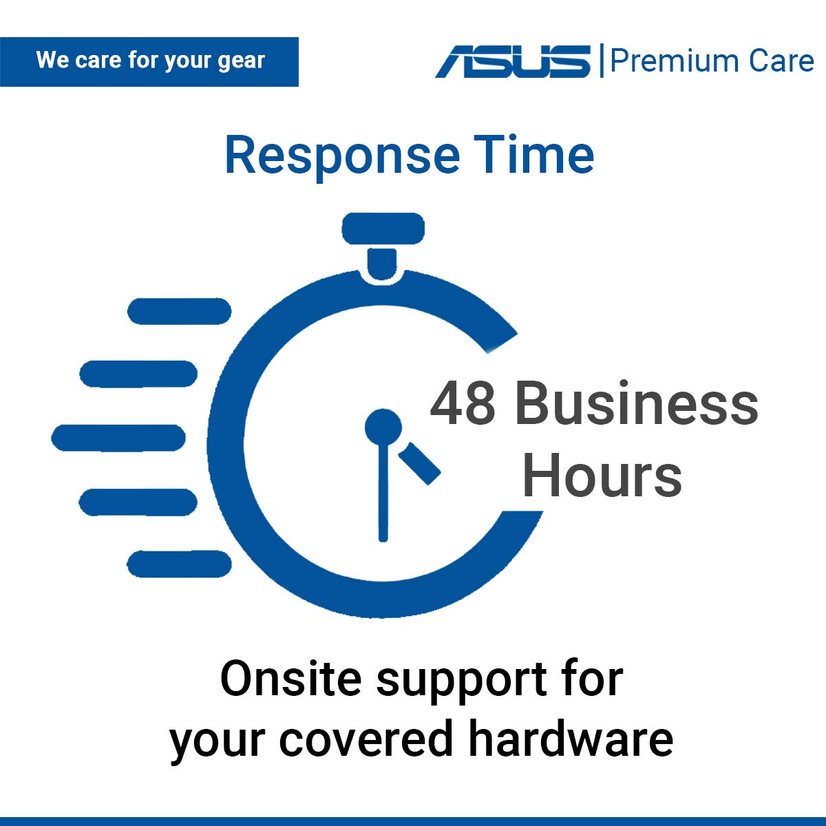 ASUS Premium Care 1 Year Extended Warranty Pack with Onsite Service for Chromebook Vivobook Zenbook Series Laptops