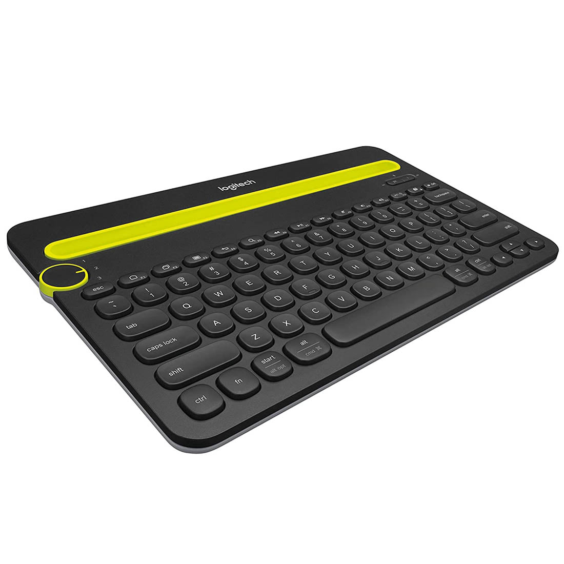 Logitech K480 Wireless Multi-Device Keyboard Black with Bluetooth Connectivity Up to 10m Range