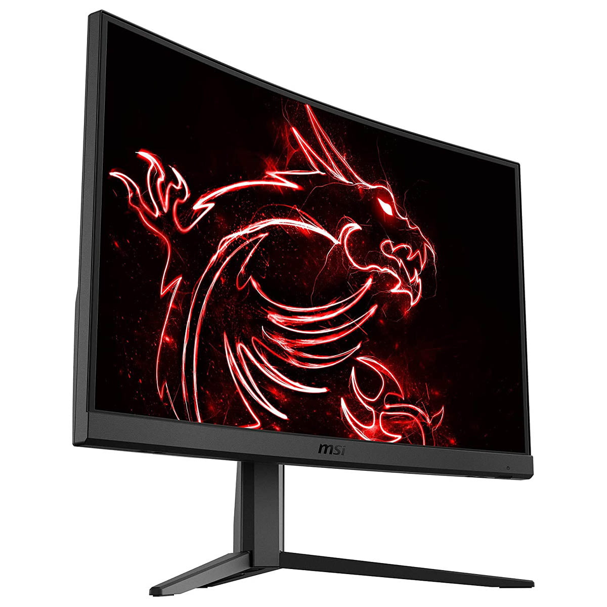 MSI Optix G24C4 23.6 Inch Full-HD VA LED Panel Curved Gaming Monitor with 144Hz Refresh Rate