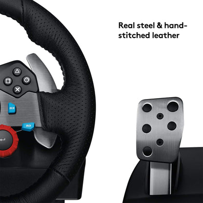 Logitech G29 Driving Force Racing Wheel and Floor Pedals with Dual Motor Force Feedback