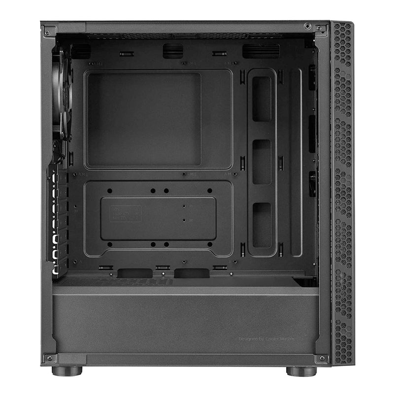 Cooler Master MasterBox MB600L V2 Mid-Tower Cabinet with Steel Side Panel and 120mm Rear Fan