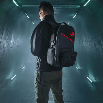 Asus ROG Ranger BP3703G RGB Modular Backpack for 17-inch Laptop with Water-Repellent Material