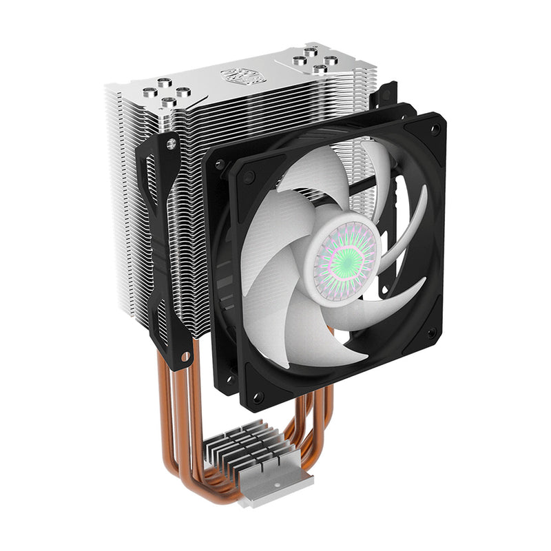 [Repacked]Cooler Master Hyper 212 ARGB CPU Air Cooler with 120mm PWM Fan and Mini ARGB Controller