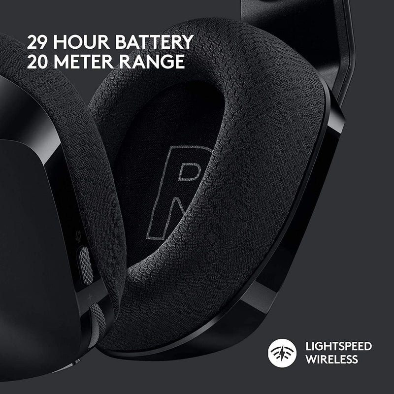 Logitech G733 Lightspeed RGB Wireless Gaming Headphone with PRO-G 40mm Driver and 6mm Boom Microphone