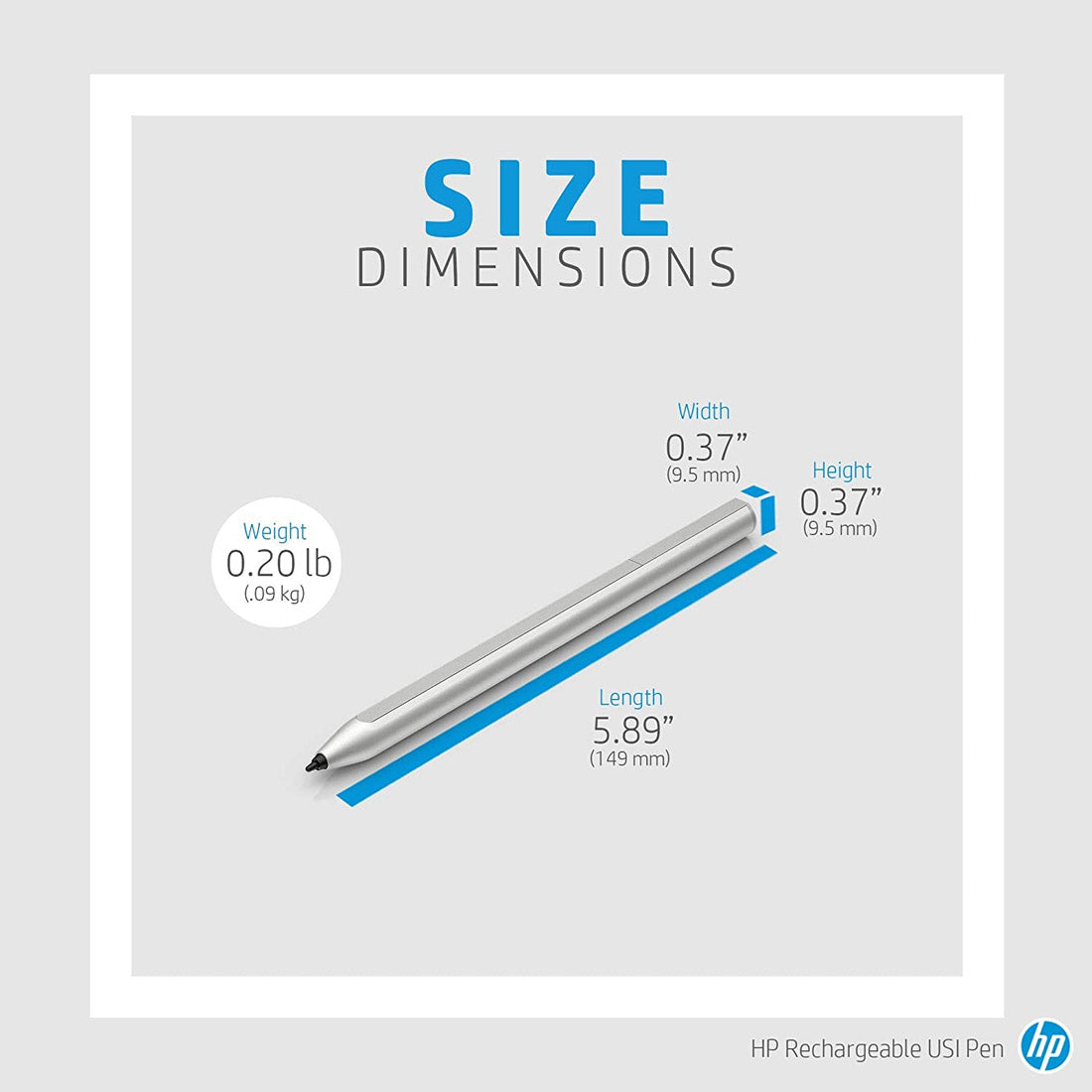 HP Rechargeable USI Pen for Inking Enabled USI Supported Devices