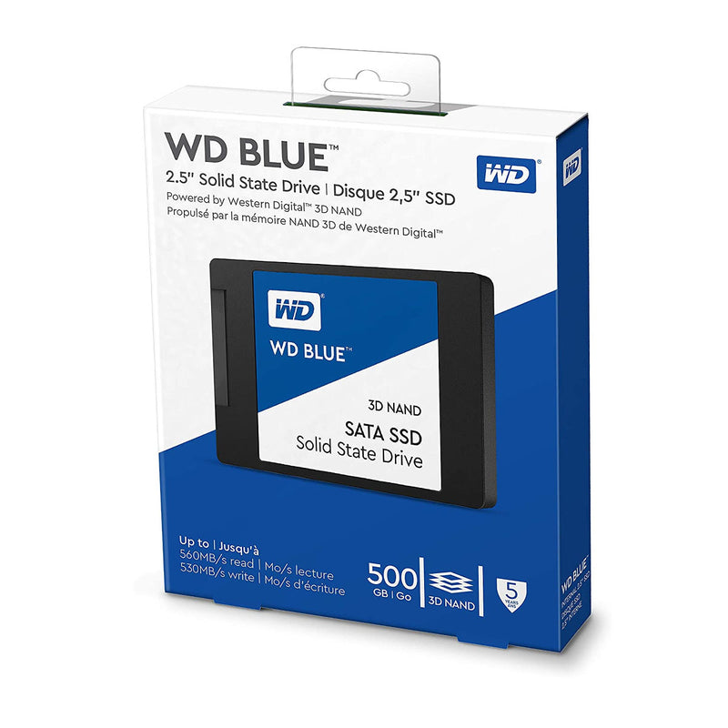 Western Digital Blue 500GB 2.5 inch SATA III Internal Solid State Drive