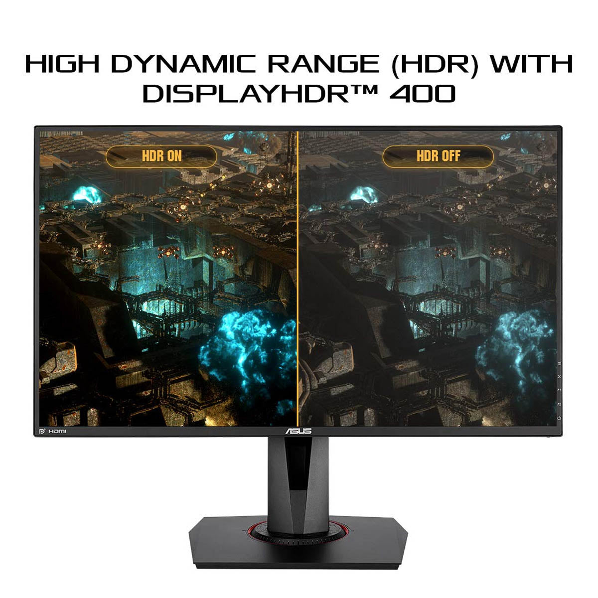 ASUS TUF VG279QM 27 Inch Full HD Gaming Monitor with Nvidia G-SYNC and 2W Dual Stereo Speakers