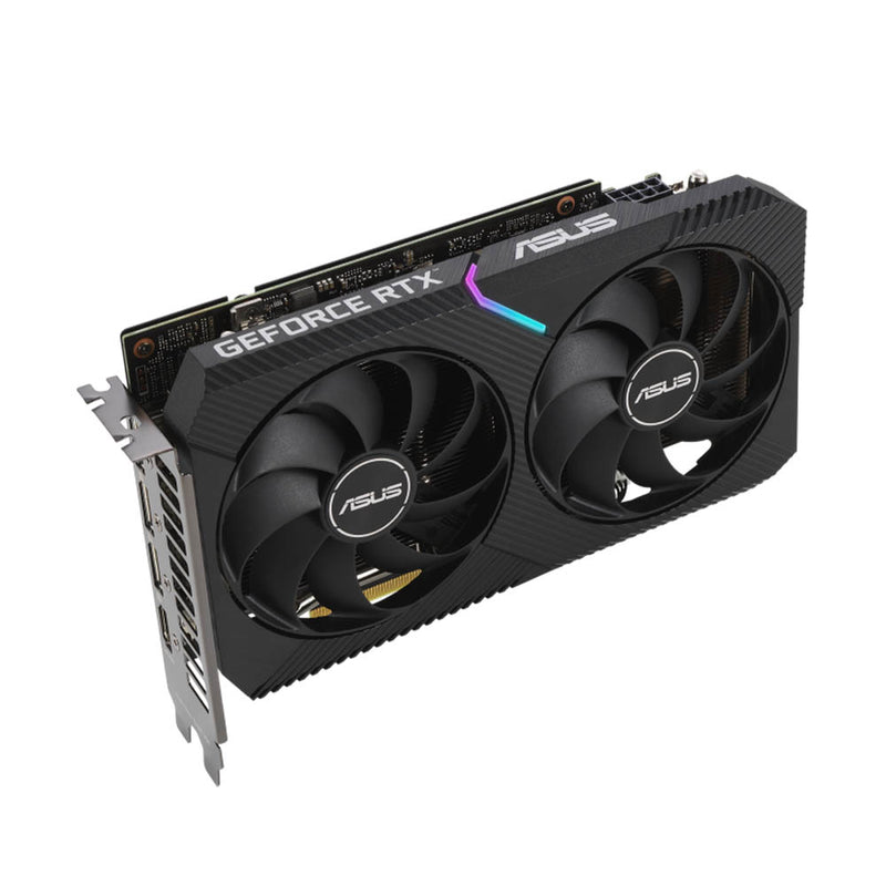 ASUS Dual RTX 3060 V2 OC Edition 12GB GDDR6 192-Bit LHR Graphics card with DLSS AI Rendering