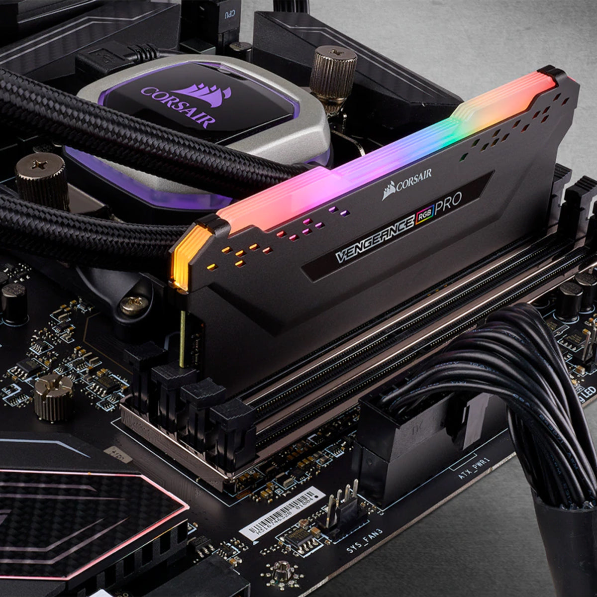 Corsair Vengeance RGB Pro 16GB DDR4 RAM 3600MHz CL18 Desktop
