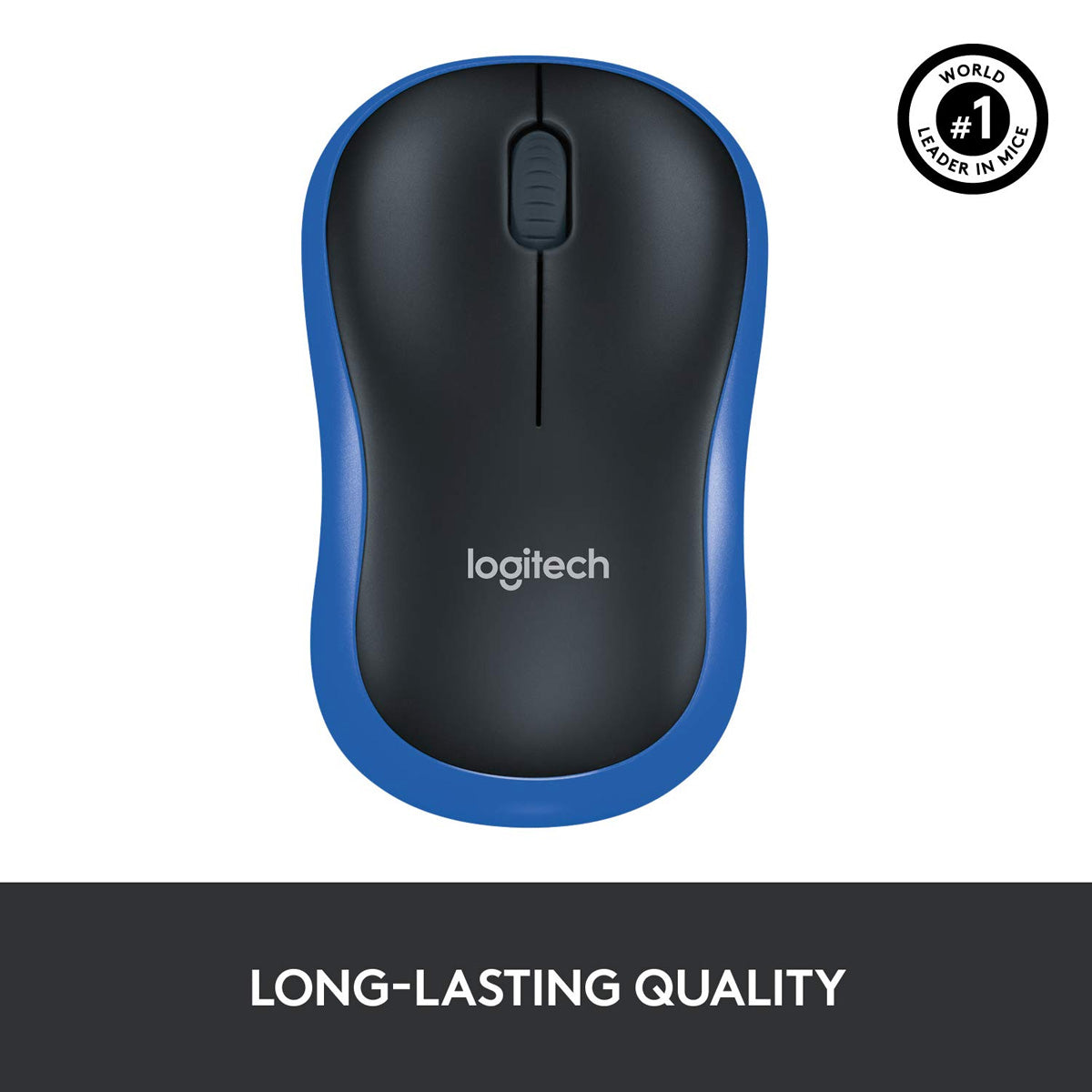 [RePacked] Logitech M185 Wireless Optical Mouse with 2.4 Ghz Technology and 12 Month Battery Life