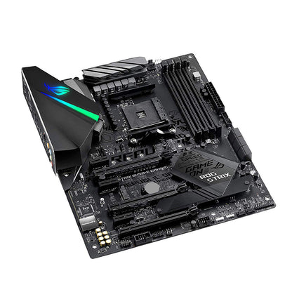 Asus ROG STRIX B450-E AMD AM4 ATX गेमिंग मदरबोर्ड डुअल PCIe M.2 और AMD StoreMI के साथ