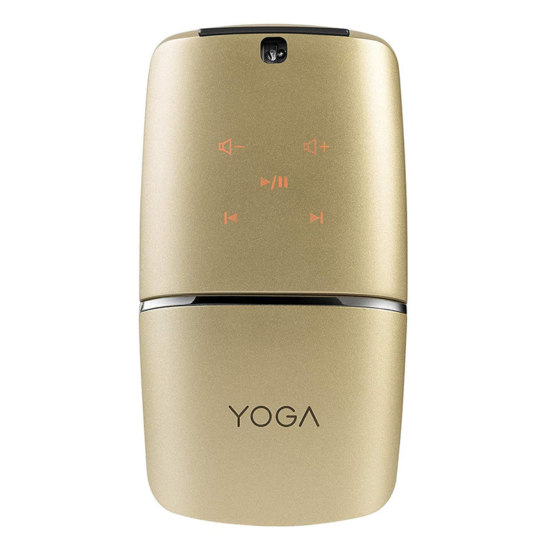 Lenovo Yoga Wireless Mouse with 1600 DPI Optical Sensor and Rechargeable Internal Battery