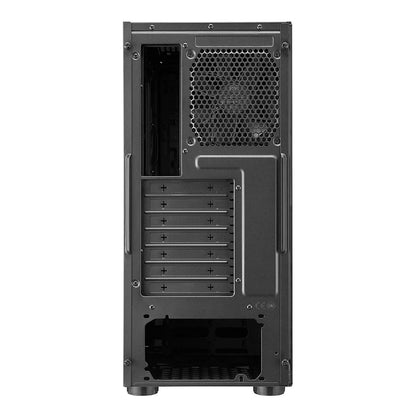Cooler Master MasterBox MB600L V2 Mid-Tower Cabinet with Steel Side Panel and 120mm Rear Fan