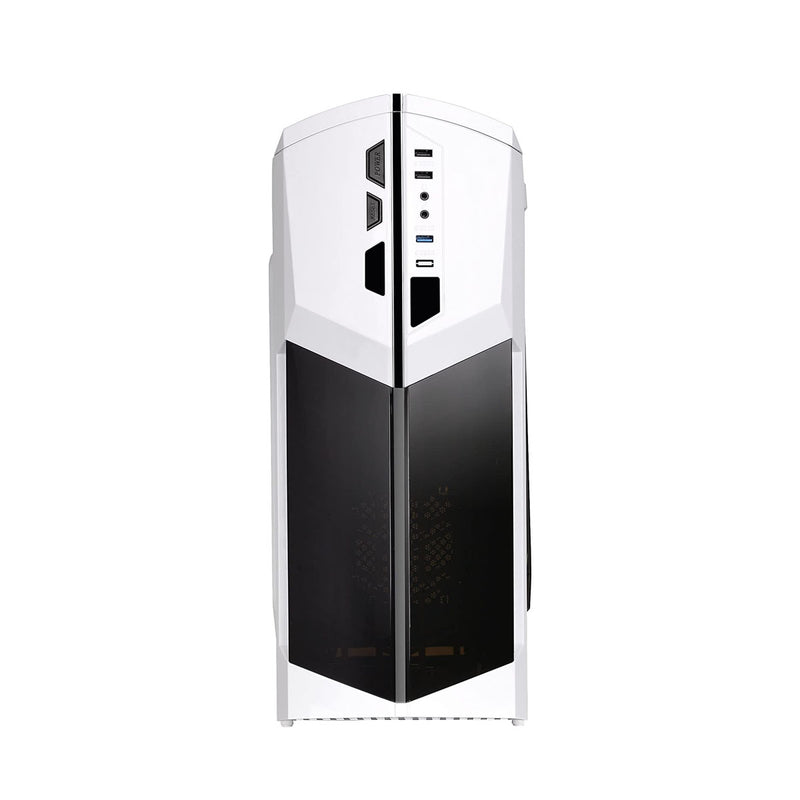 Thermaltake Versa N21 Snow Edition Translucent Panel ATX Mid Tower Gaming Cabinet