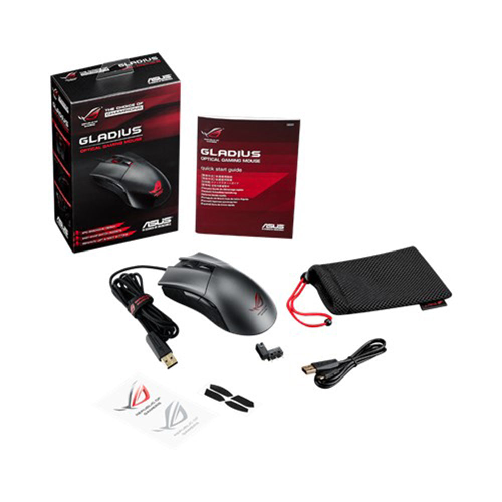 Asus ROG Gladius Gaming Mouse with 6 Programmable Buttons